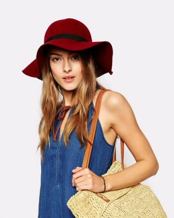 Maison Scotch Floppy Hat